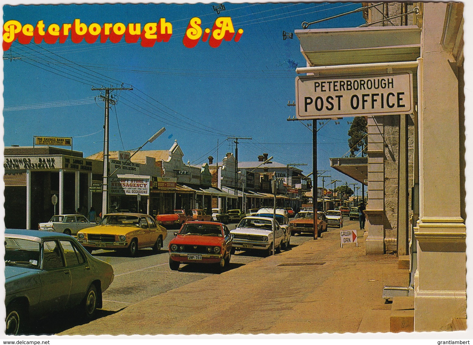 Peterborough Main Street From Post Office, South Australia - Unused - Aug 1981 - Other & Unclassified