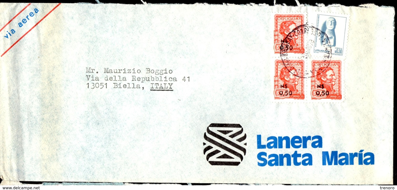POSTA AEREA . URUGUAY . ANNO 1978 - Uruguay