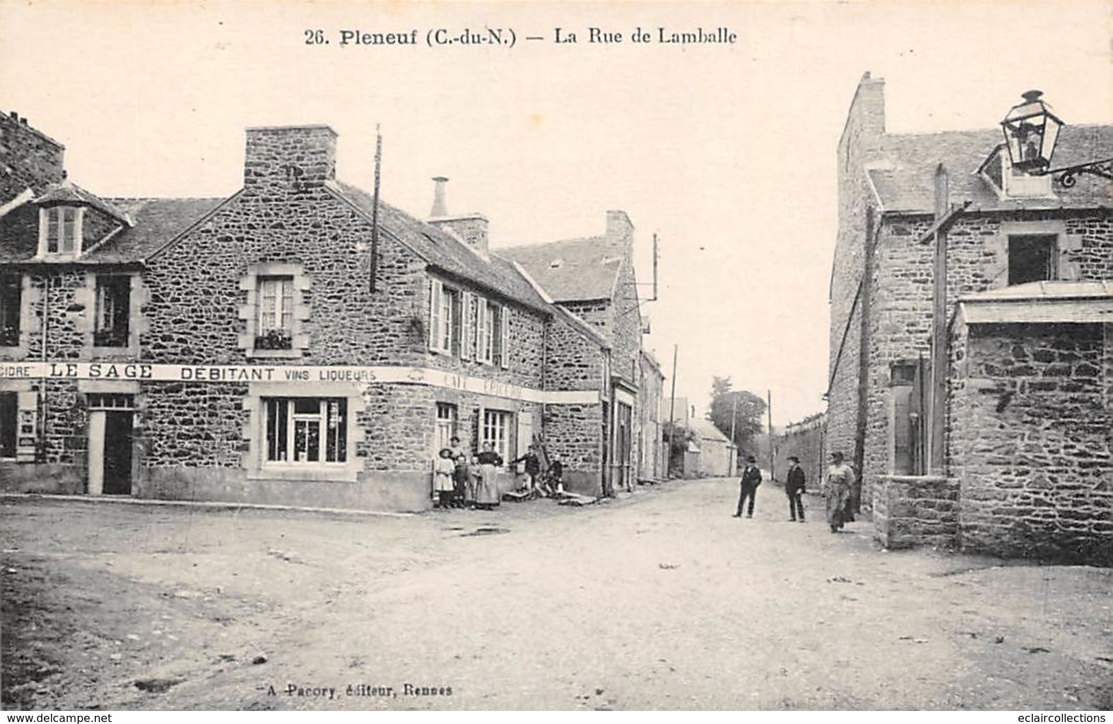 Pléneuf       22        Rue De Lamballe         (voir Scan) - Pléneuf-Val-André