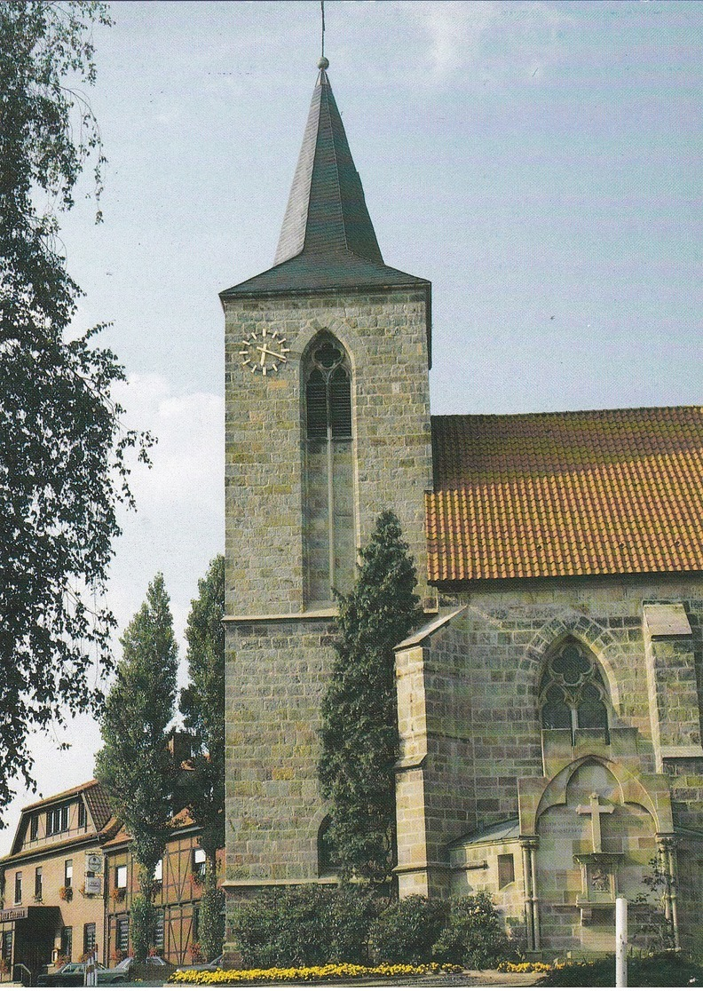 Modern Post Card Of St. Servatius Kirche Hembergen,Steinfurt, Munster, Nordrhein-Westfalen, Germany,L53. - Muenster