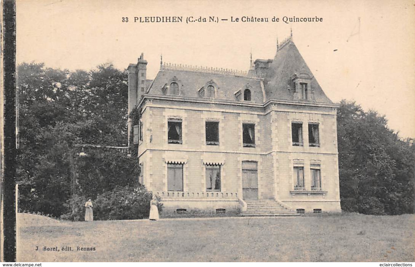 Pleudihen        22       Château De Quincourbe       (voir Scan) - Sonstige & Ohne Zuordnung