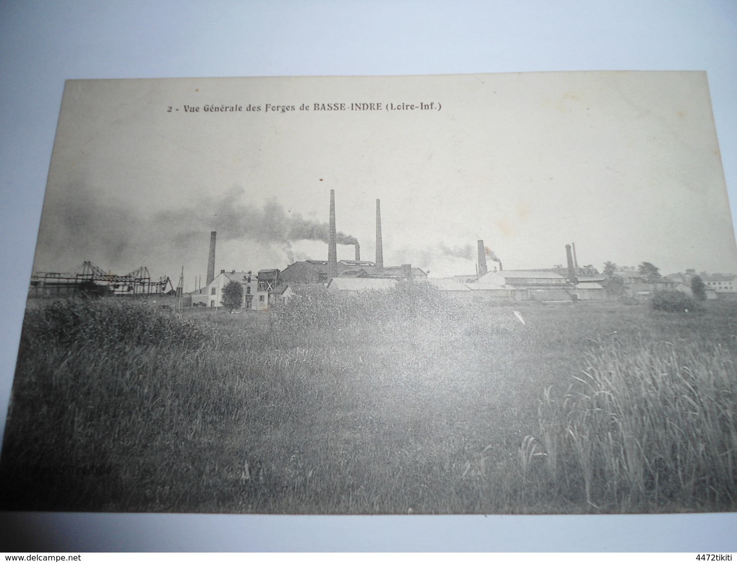 C.P.A.- Basse Indre (44) - Vue Générale Sur Les Forges - 1910 - SUP (BV 12) - Basse-Indre