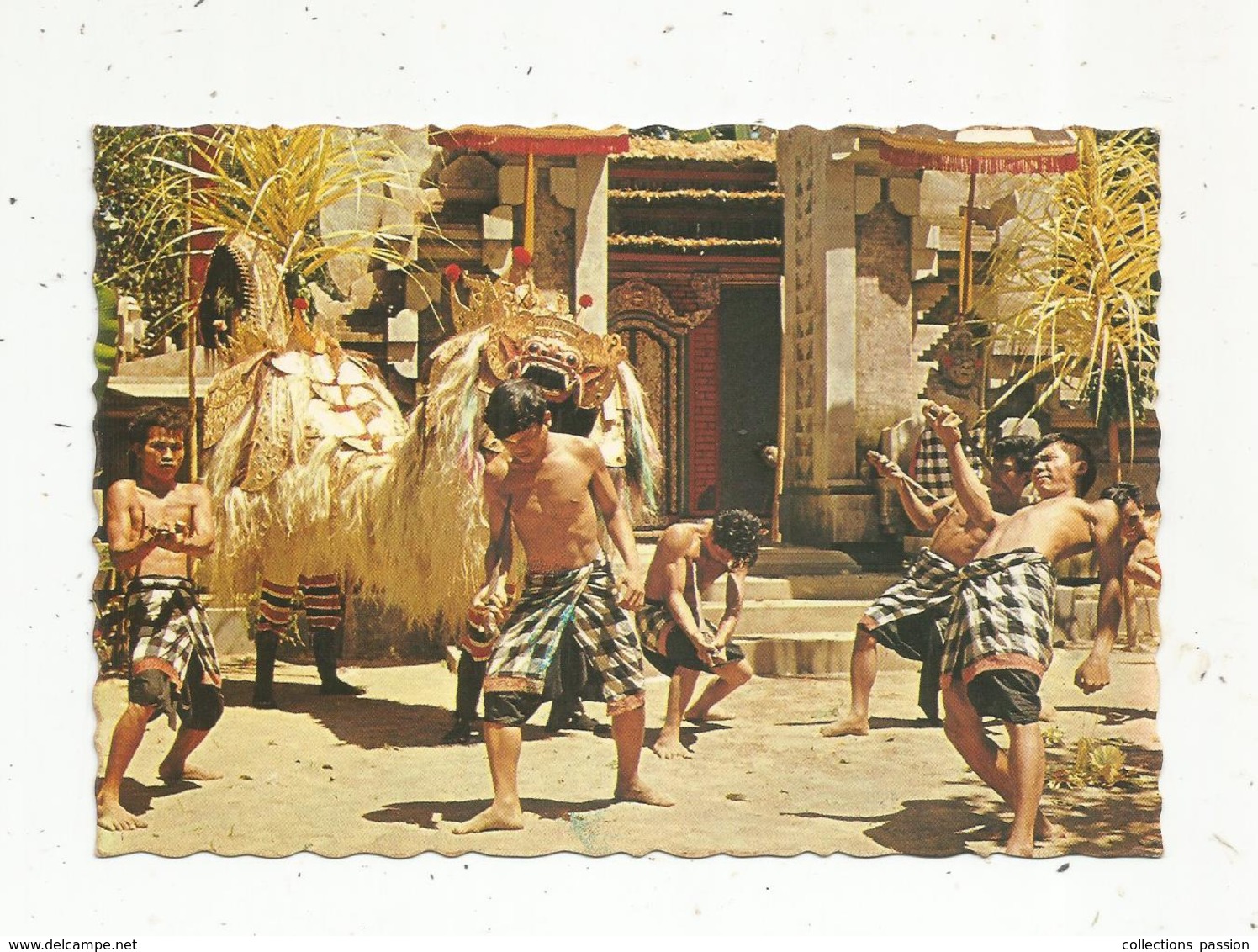 Cp, Spectacle , Danse , INDONESIE , INDONESIA ,  Tari Barong Dantari Keris , Barond And Keris Dance ,  Voyagée - Danse