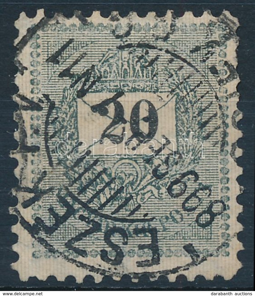 O 1898 20kr 11 1/2 Fogazással (20.000) - Altri & Non Classificati