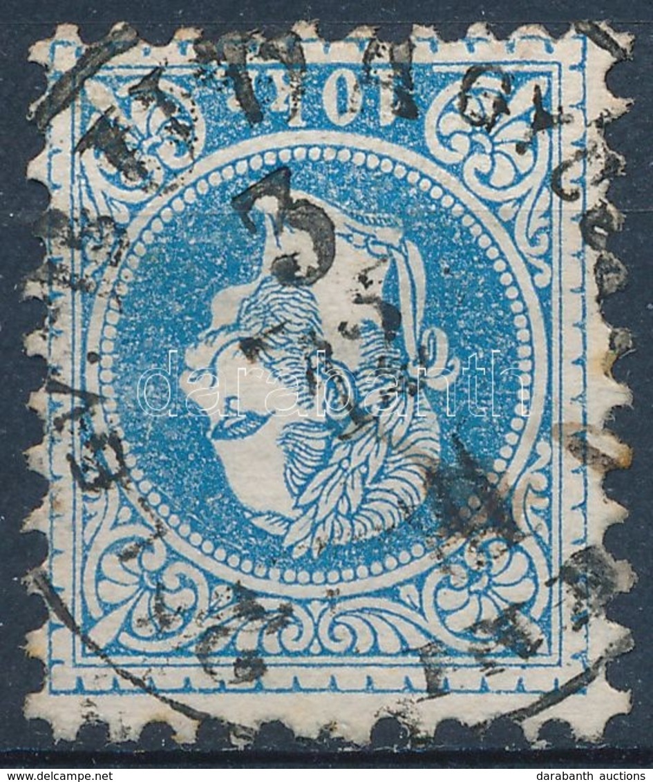 O 1867 10kr  'BUDA 2K LEV. GY(ÜJDE) IND.' (Gudlin 600 Pont) - Altri & Non Classificati