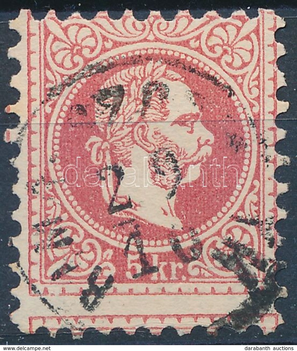 O 1867 5kr Képbe Fogazva 'RIM(A S)ZO(MBAT)H'' - Altri & Non Classificati