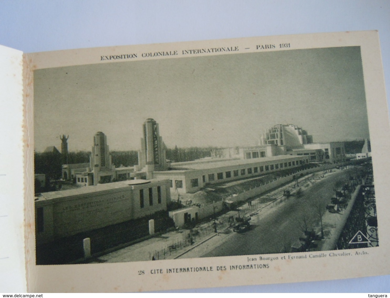 Paris 1931 Promenade à Travers L'exposition Coloniale Internationale 24 Cartes Detachable Carnet Braun En Cie - Expositions