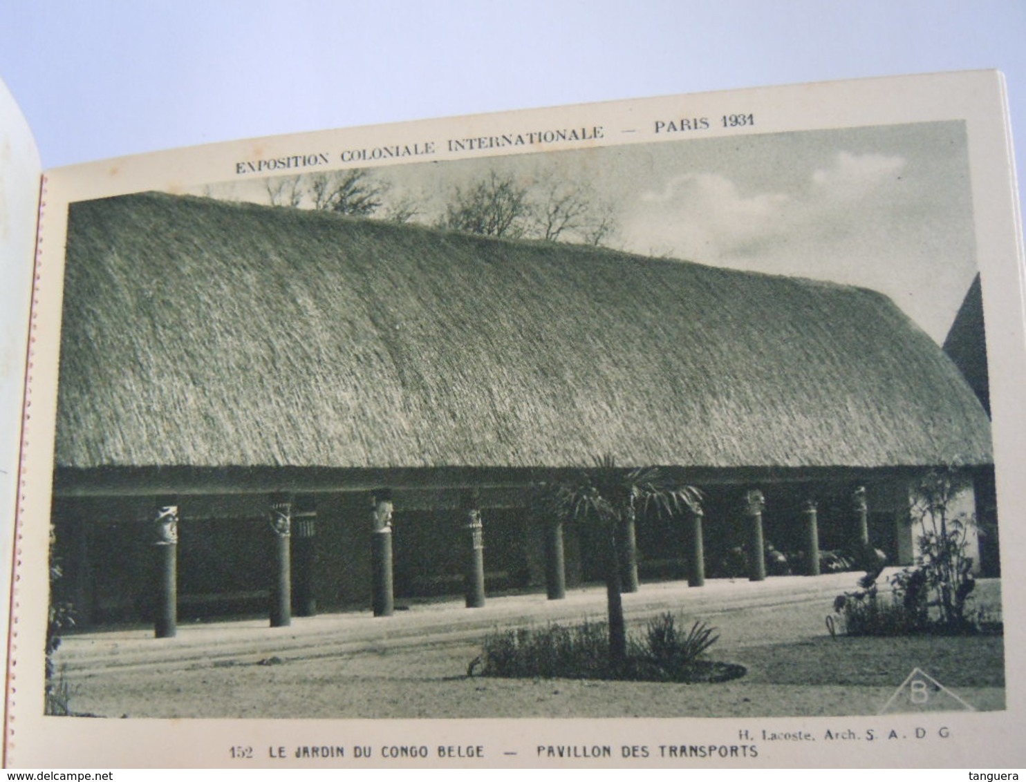 Paris 1931 Promenade à travers l'exposition coloniale internationale 24 cartes detachable carnet Braun en Cie