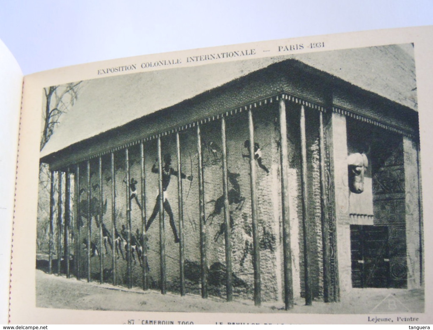 Paris 1931 Promenade à travers l'exposition coloniale internationale 24 cartes detachable carnet Braun en Cie