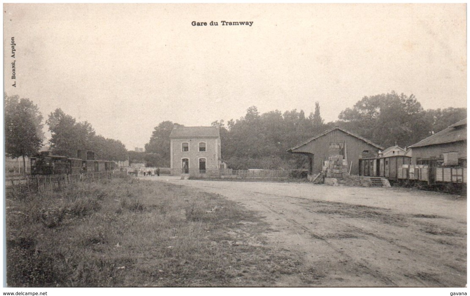 91 ARPAJON - Gare Du Tramway - Arpajon