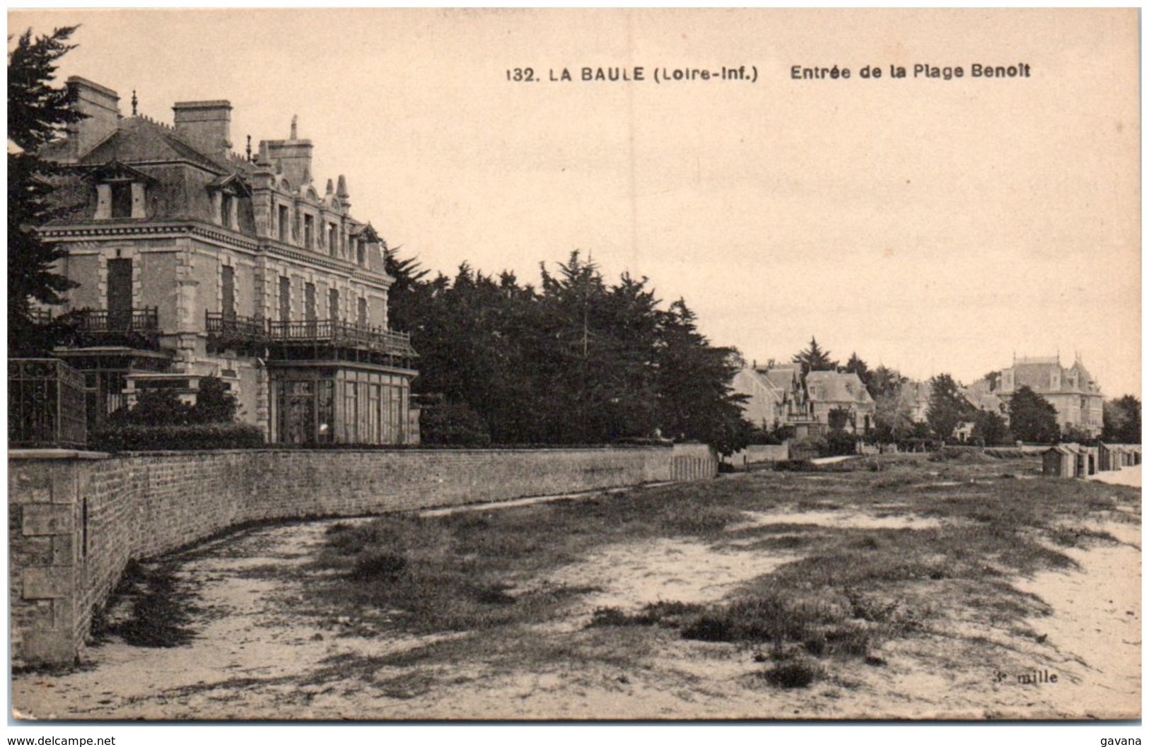 44 LA BAULE - Entrée De La Plage Benoit - La Baule-Escoublac