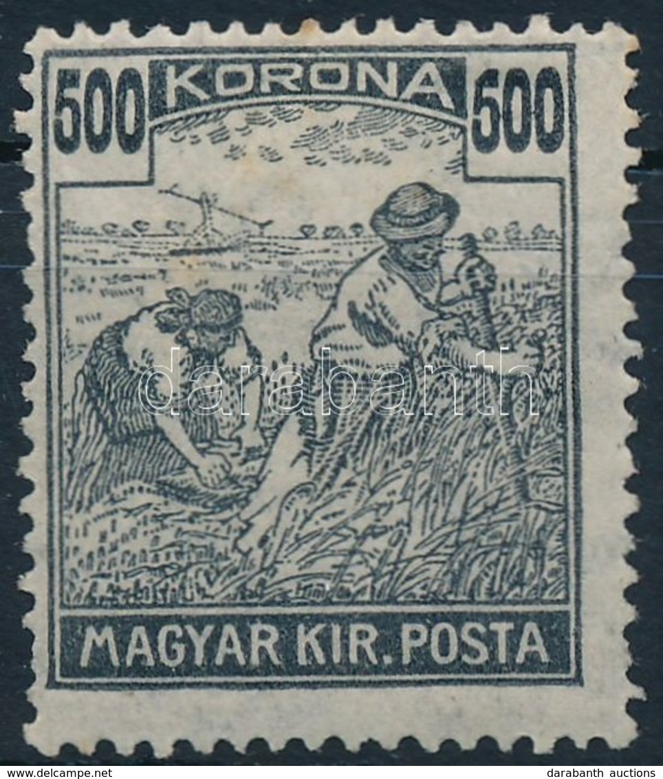 ** 1924 Arató 500K Hiányos Jobb Oldali értékszámmal - Altri & Non Classificati