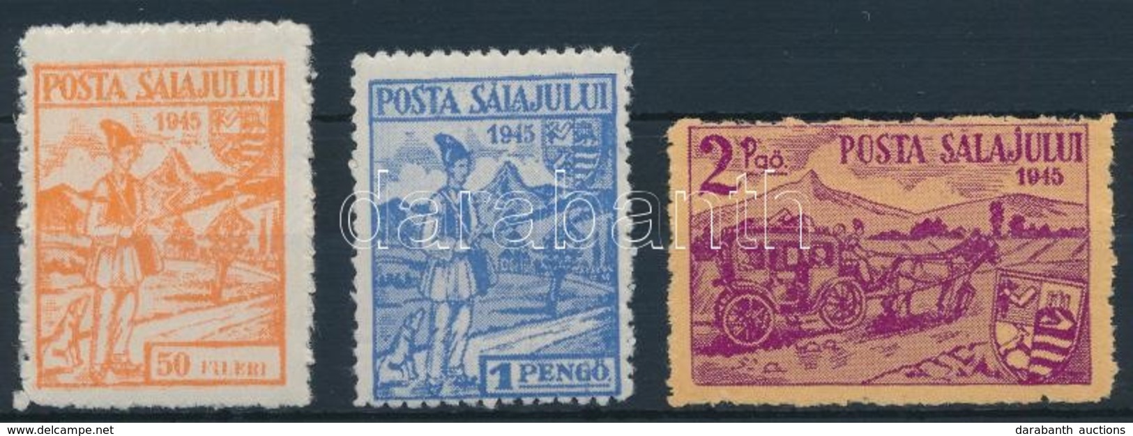 ** Zilah II. 1945 Teljes Sor Bodor Vizsgálójellel (3.500) - Altri & Non Classificati