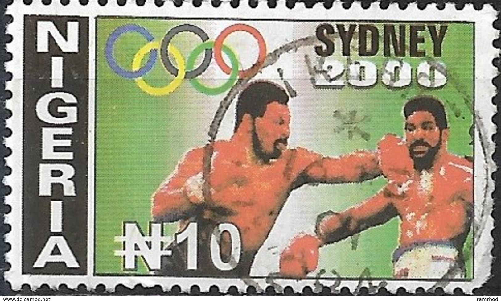 NIGERIA 2000 Olympic Games, Sydney - 10n Boxing FU - Nigeria (1961-...)