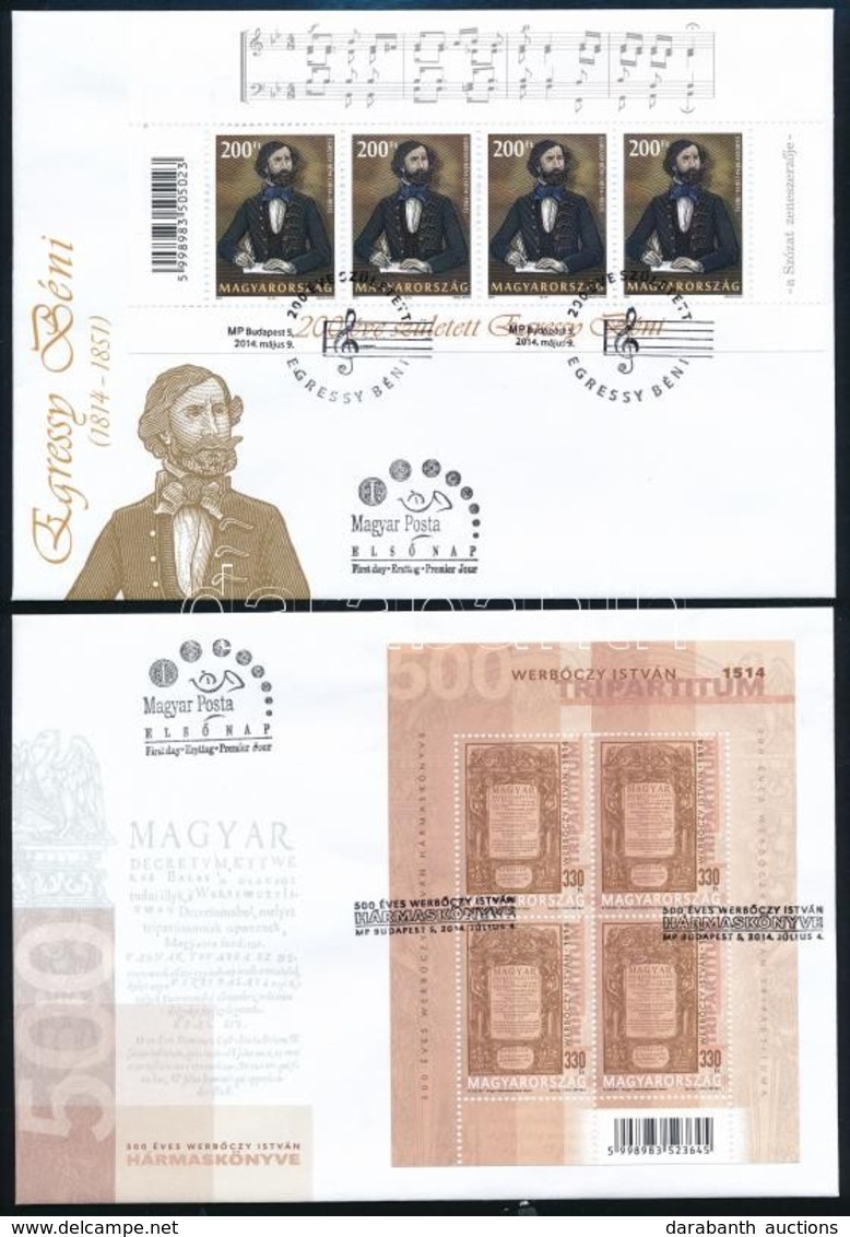 2015 4 Klf Kisív FDC (Névérték: 4.300Ft) (10.200) - Sonstige & Ohne Zuordnung