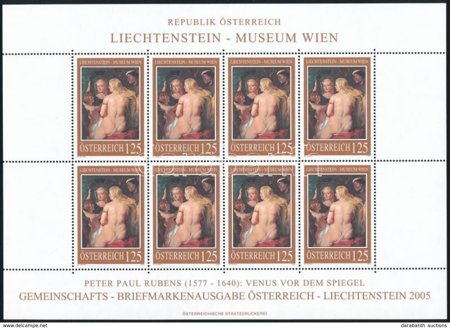 ** 2005 Liechtenstein - Múzeum Mi 2519 Kisív - Altri & Non Classificati