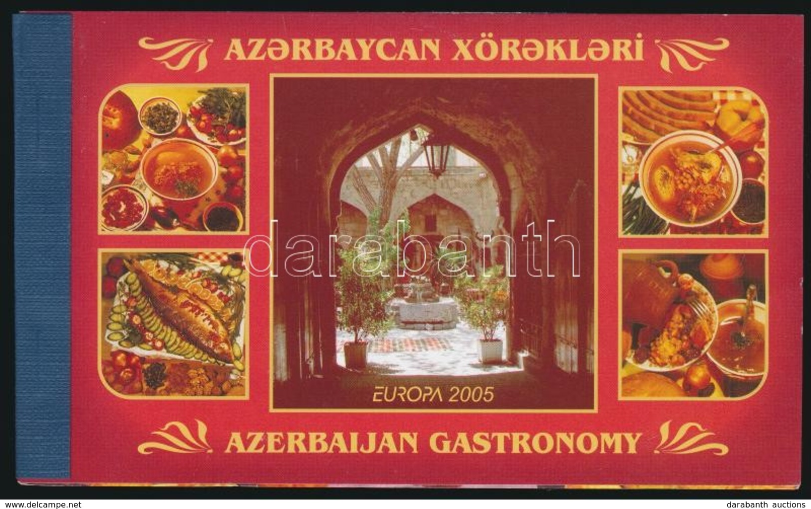 ** 2005 EUROPA Gasztronómia Bélyegfüzet Mi 610-611 - Altri & Non Classificati