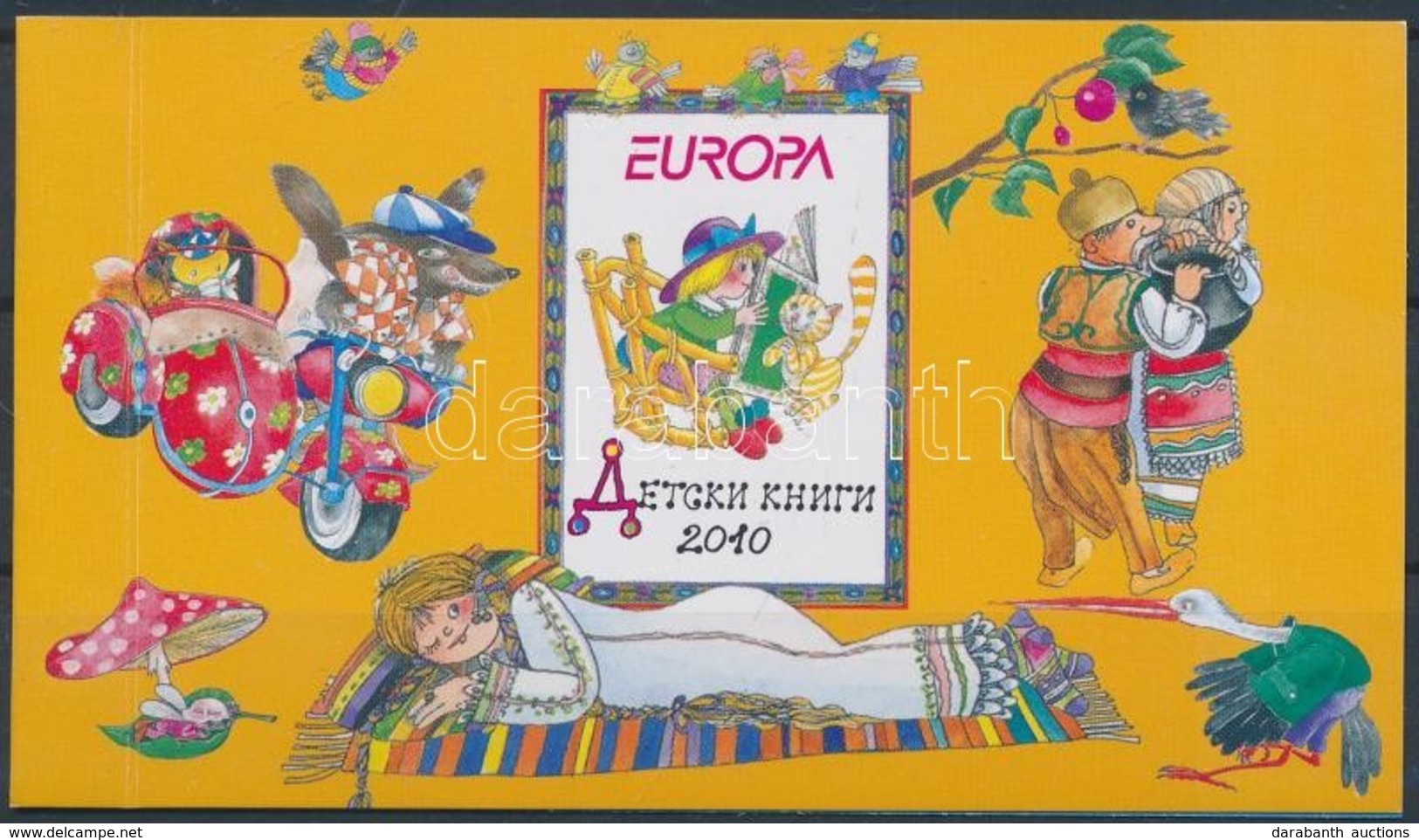 ** 2010 Europa CEPT Gyermekkönyvek Bélyegfüzet MH 9 (Mi 4949-4950) - Altri & Non Classificati