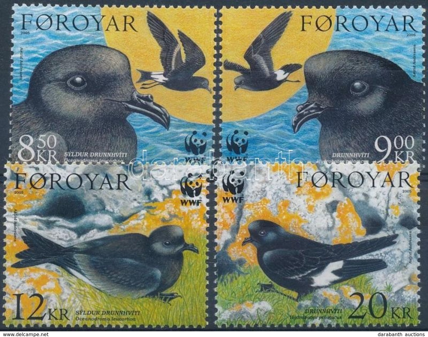 ** 2005 WWF: Madarak Sor Mi 530 - 533 - Altri & Non Classificati