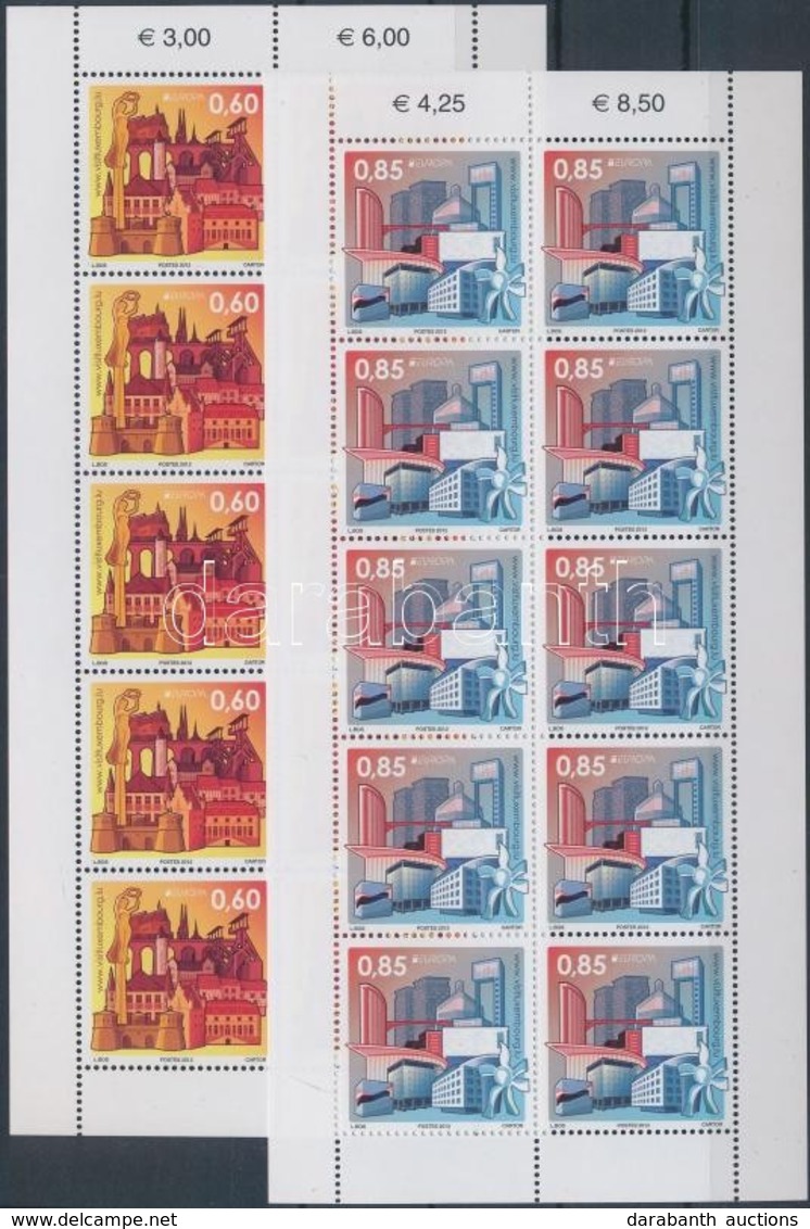 ** 2012 Europa CEPT Kisív Sor Mi 1943-1944 - Sonstige & Ohne Zuordnung