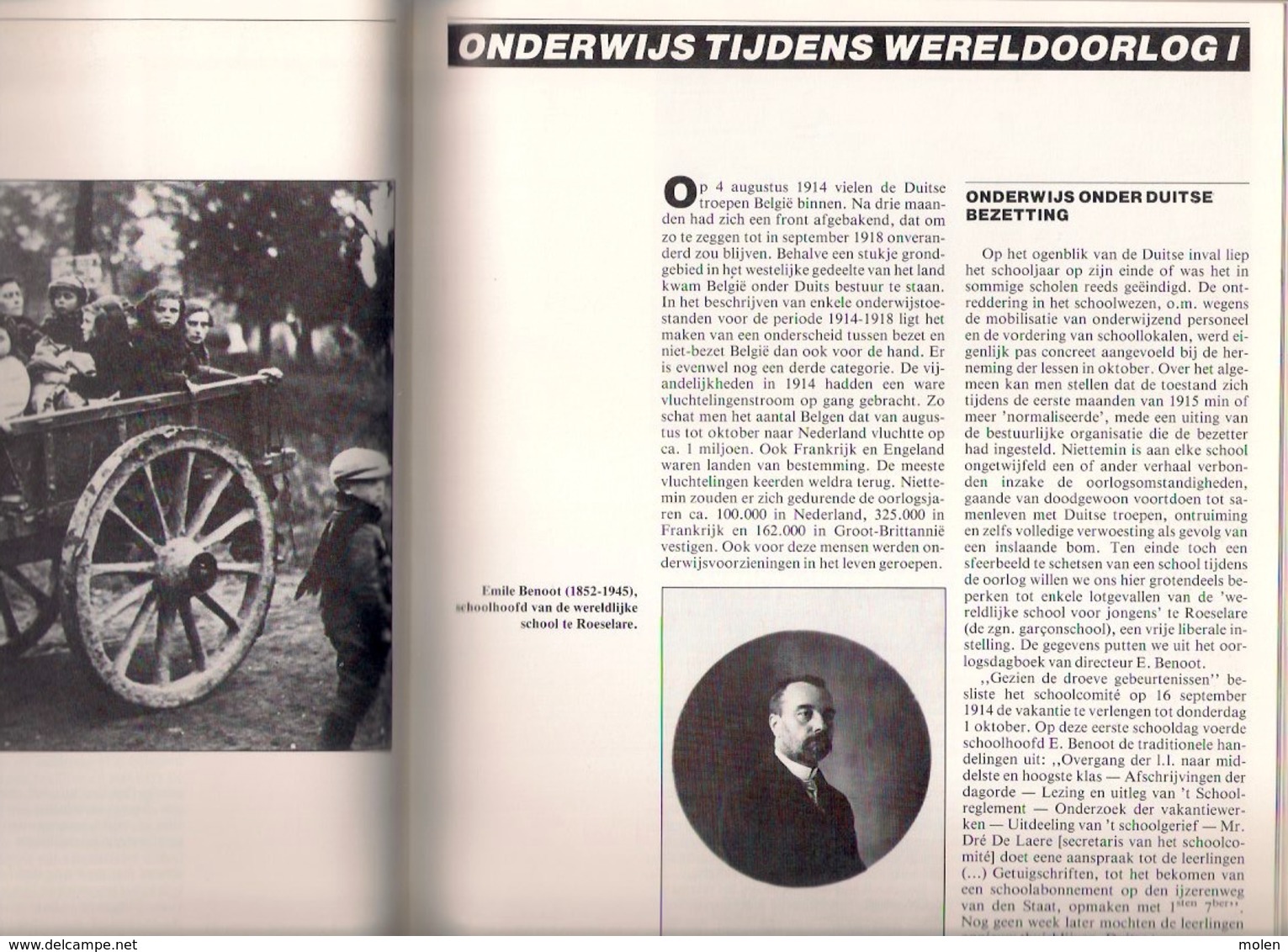 FACETTEN VAN HET VOLKSONDERWIJS IN VLAANDEREN 1830-1940 DAG MEESTER ©1984 geschiedenis heemkunde SCHOOL ONDERWIJS Z705