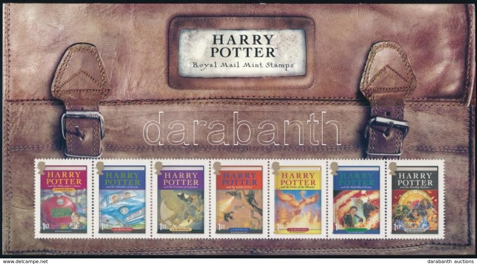 ** 2007 Harry Potter Hetescsík Mi 2535-2541 + Blokk Mi 38 Díszcsomagolásban - Altri & Non Classificati