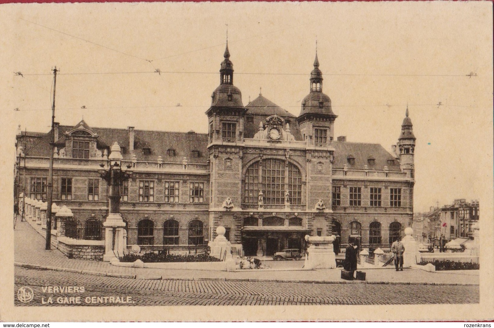 Verviers Liege La Gare Centrale Statie Stion Bahnhof - Verviers