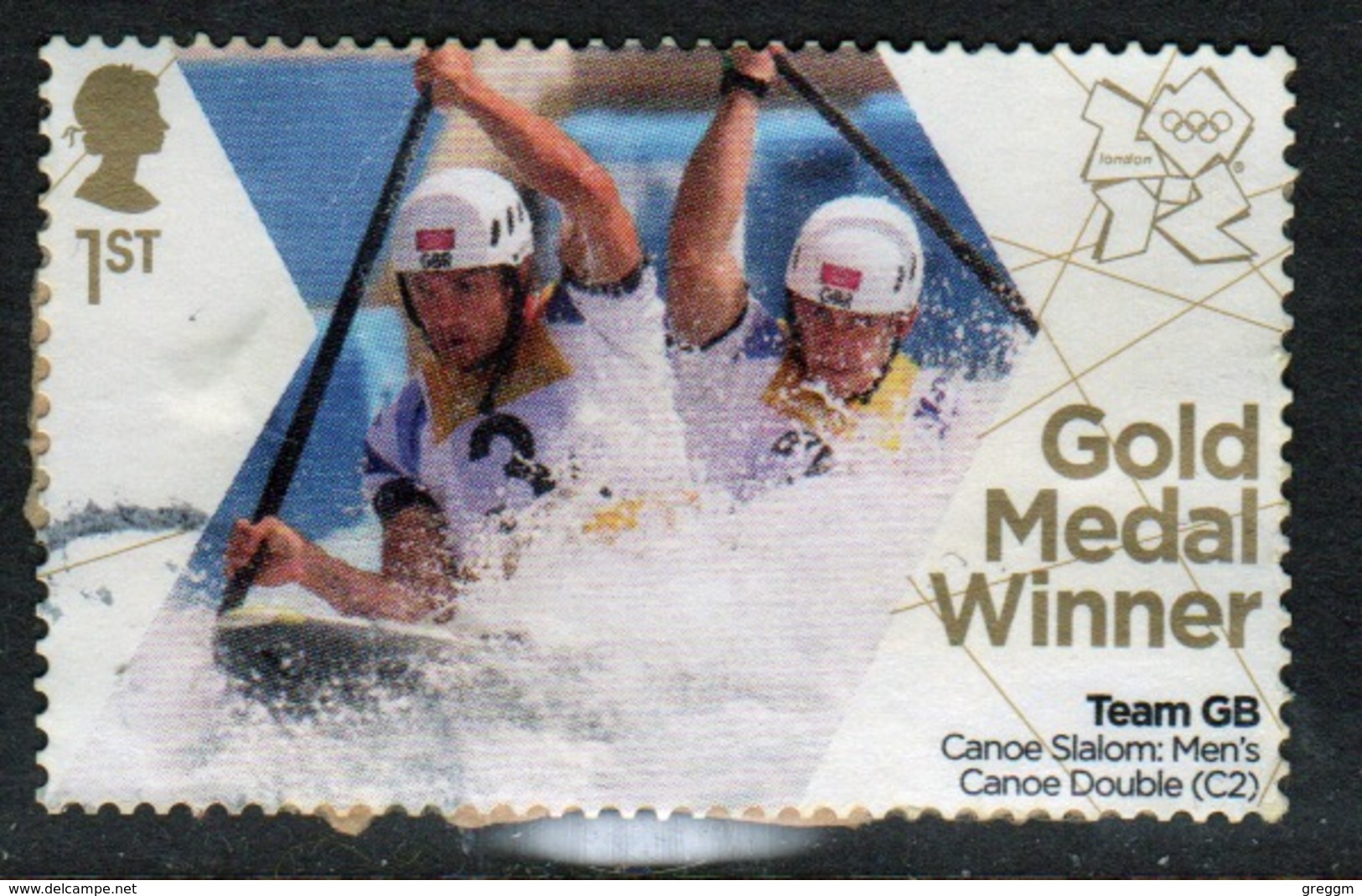 Great Britain 2012 Olympics Gold Medal Winners For Rowing Fine Used. - Used Stamps