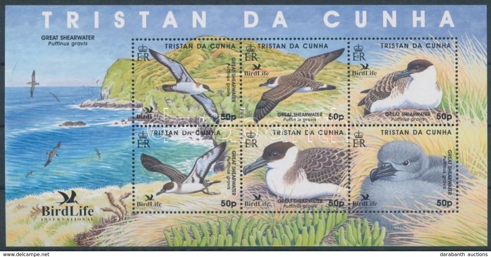 ** 2007 'BirdLife International' Természetvédelmi Szervezet Kisív Mi 933-938 - Altri & Non Classificati