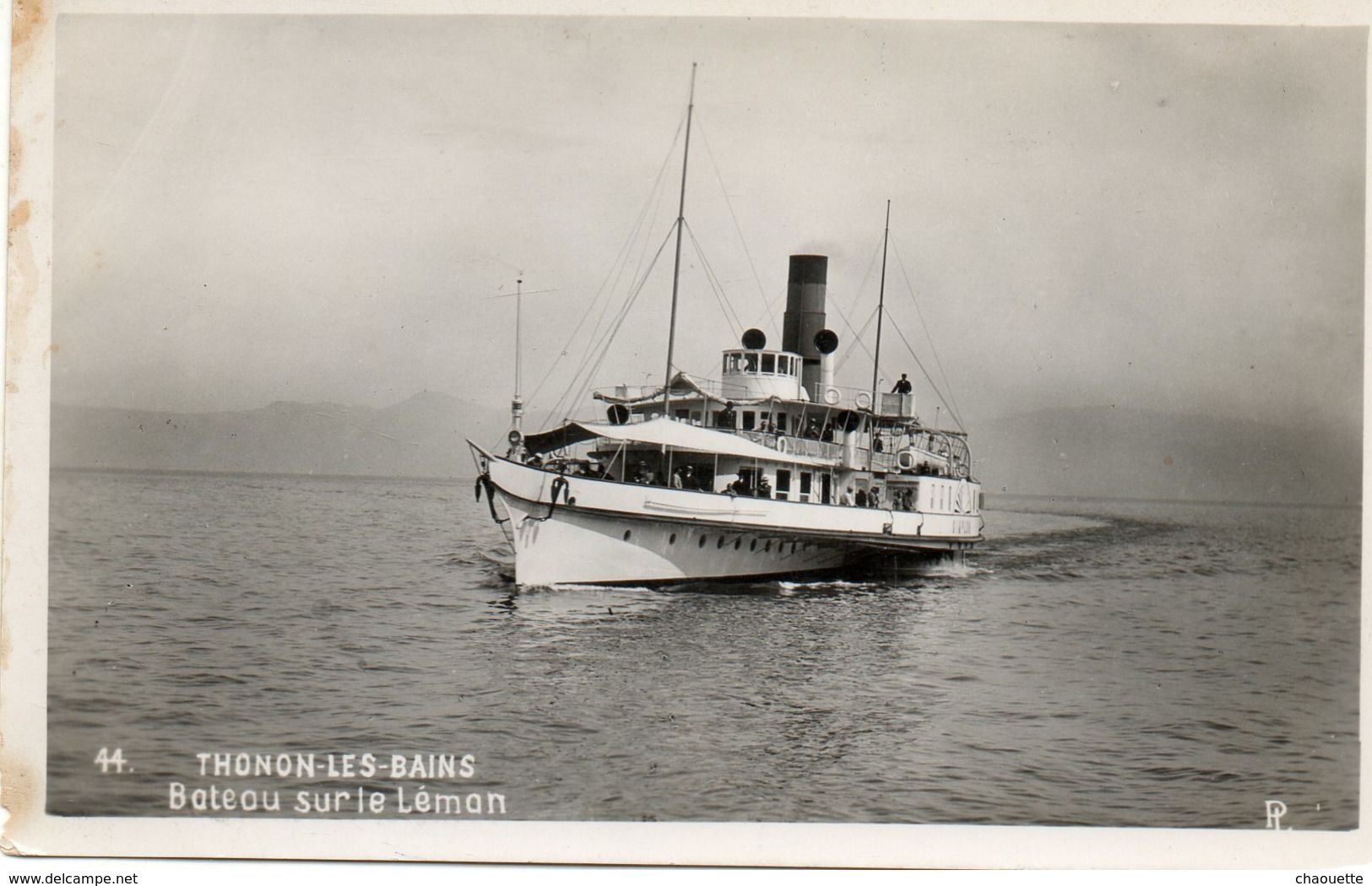 Bateau Sur Le Lac Leman - Otros & Sin Clasificación