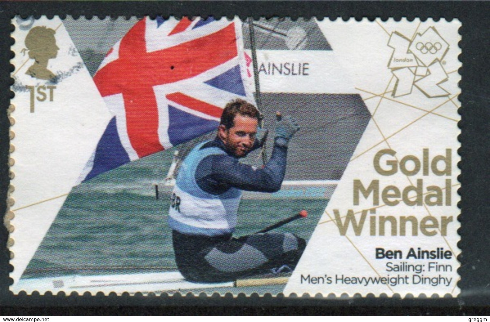 Great Britain 2012 Olympics Gold Medal Winners For Rowing Fine Used. - Used Stamps