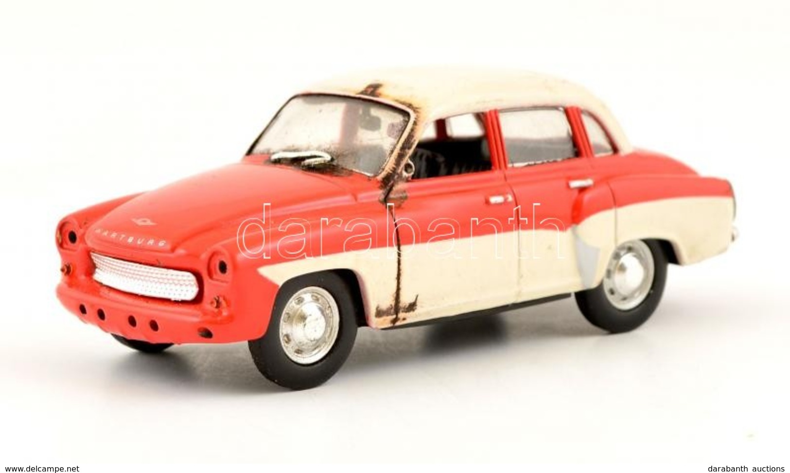 Wartburg 312 Kisautó, Sérülésekkel, H: 10 Cm - Altri & Non Classificati