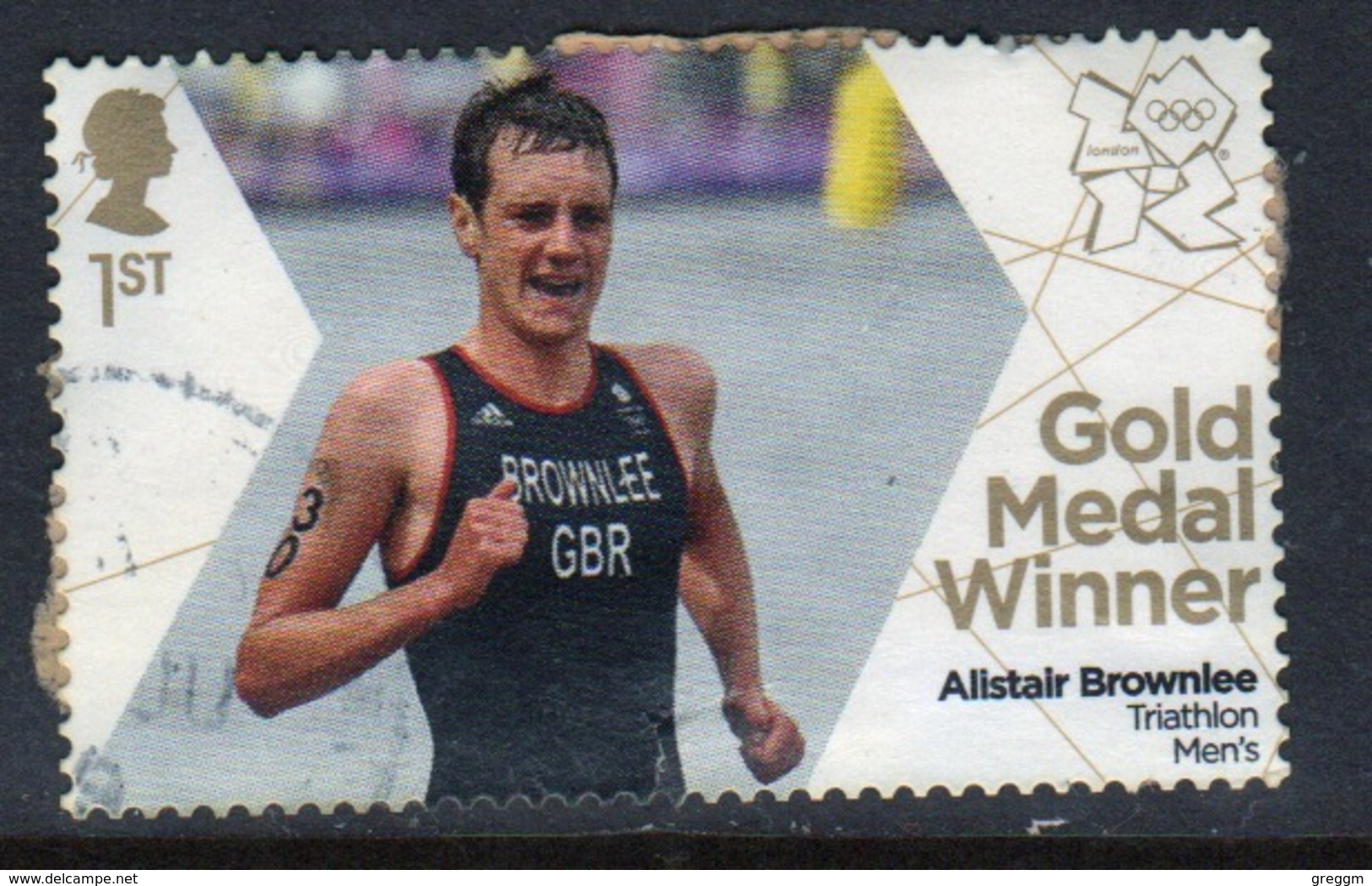 Great Britain 2012 Olympics Gold Medal Winners For Running Fine Used. - Gebruikt