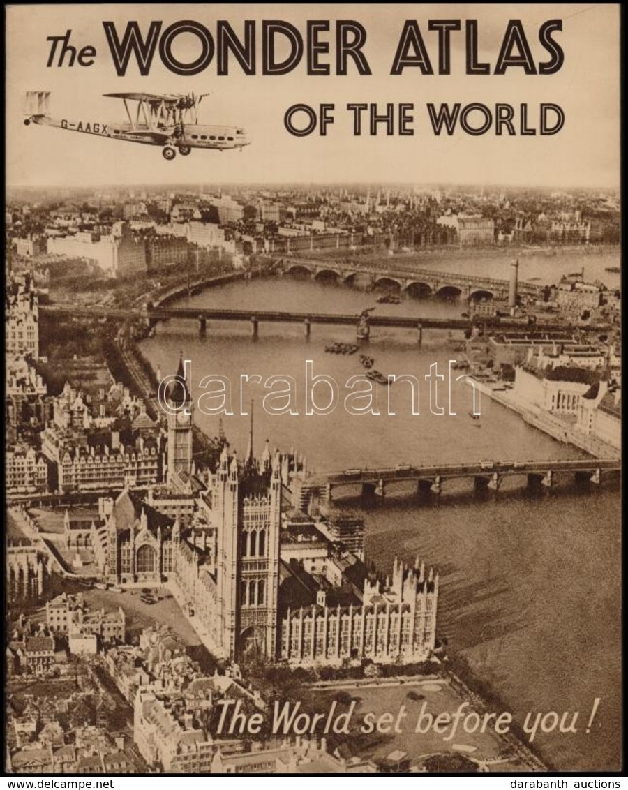 Cca 1930 The Wonder Atlas Of The World, 23p - Altri & Non Classificati