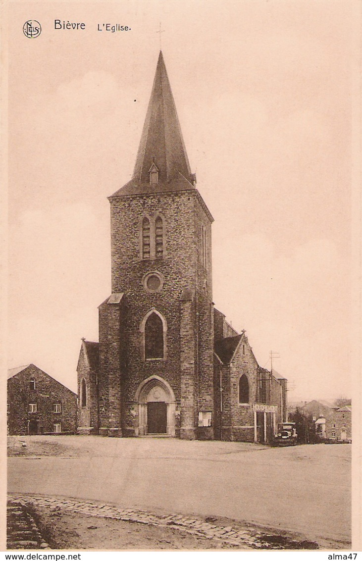 Bièvre - Eglise - Oldtimer - Pas Circulé  - Edit.Viroux, Bièvre - SUPER - Bièvre