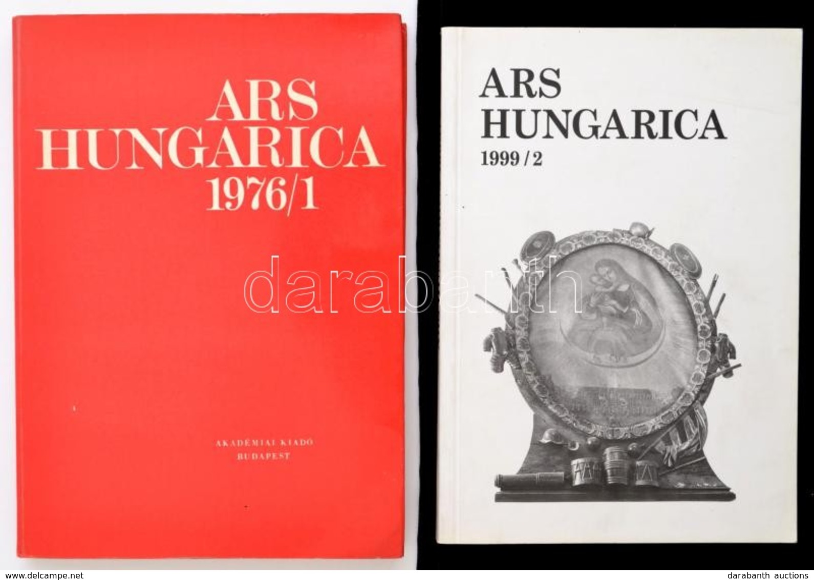 1976-1999 Ars Hungarica. Az MTA Művészettörténeti Kutató Intézetének Közleményei. 1976 IV. évf. 1. Sz., 1999. XXVII. évf - Ohne Zuordnung