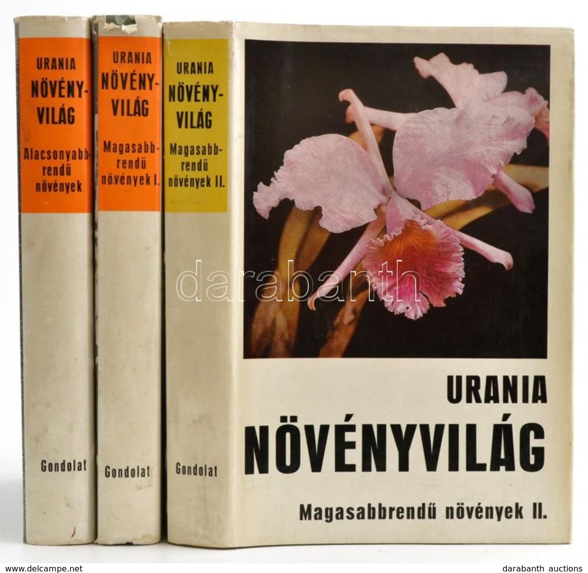 Urania Növényvilág 3 Kötete: 
Magasabbrendű Növények I-II. Kötet.; Alacsonyabbrendű Növények.; Bp.,1977-1981, Gondolat.  - Non Classificati