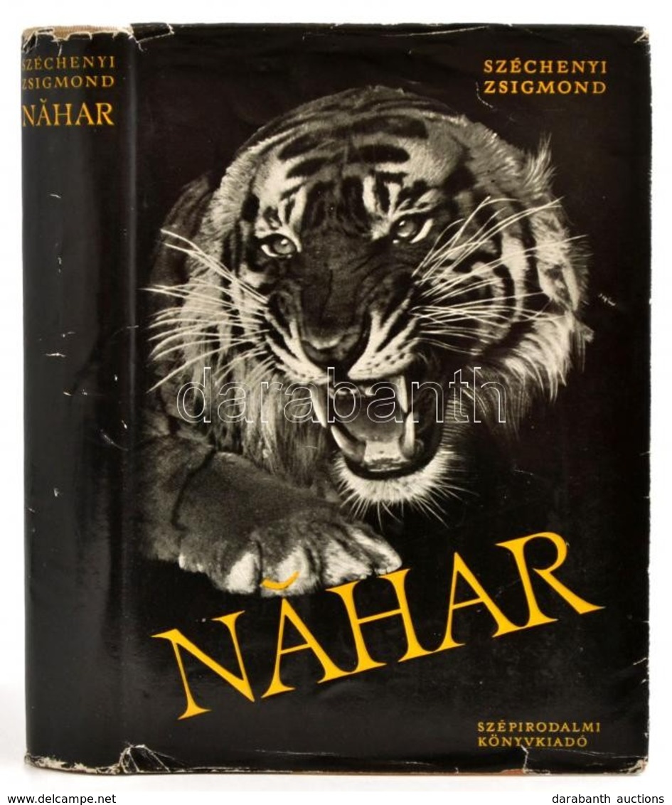 Széchenyi Zsigmond: Nahar. Indiai Utinapló. Bp., 1973-1967, Szépirodalmi Könyvkiadó. Kiadói Félvászon-kötésekben, Kiadói - Non Classificati