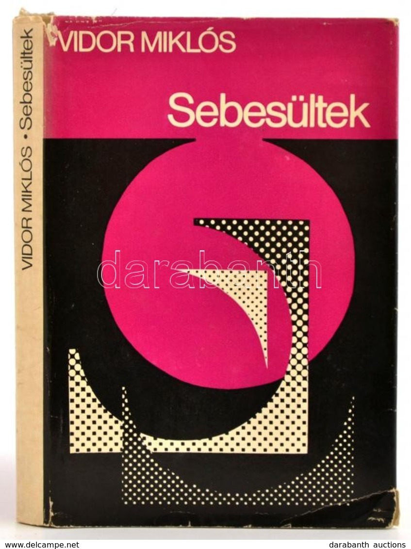 Vidor Miklós: Sebesületek. Regény. Bp., 1973, Szépirodalmi. Kiadói Kemény-kötés, Kiadói Papír Védőborítóban.
A Szerző, V - Non Classificati