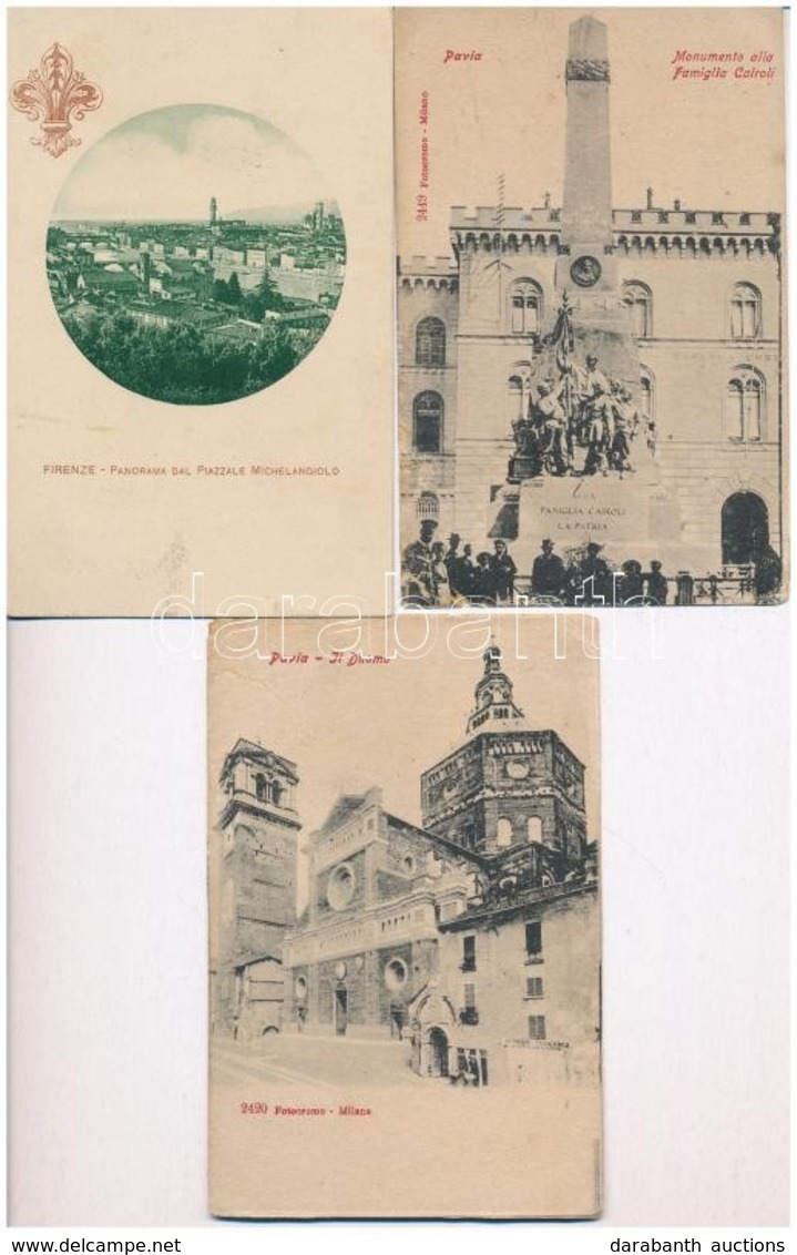 ** * 65 Db RÉGI Olasz Városképes Lap / 65 Pre-1945 Italian Town-view Postcards - Zonder Classificatie