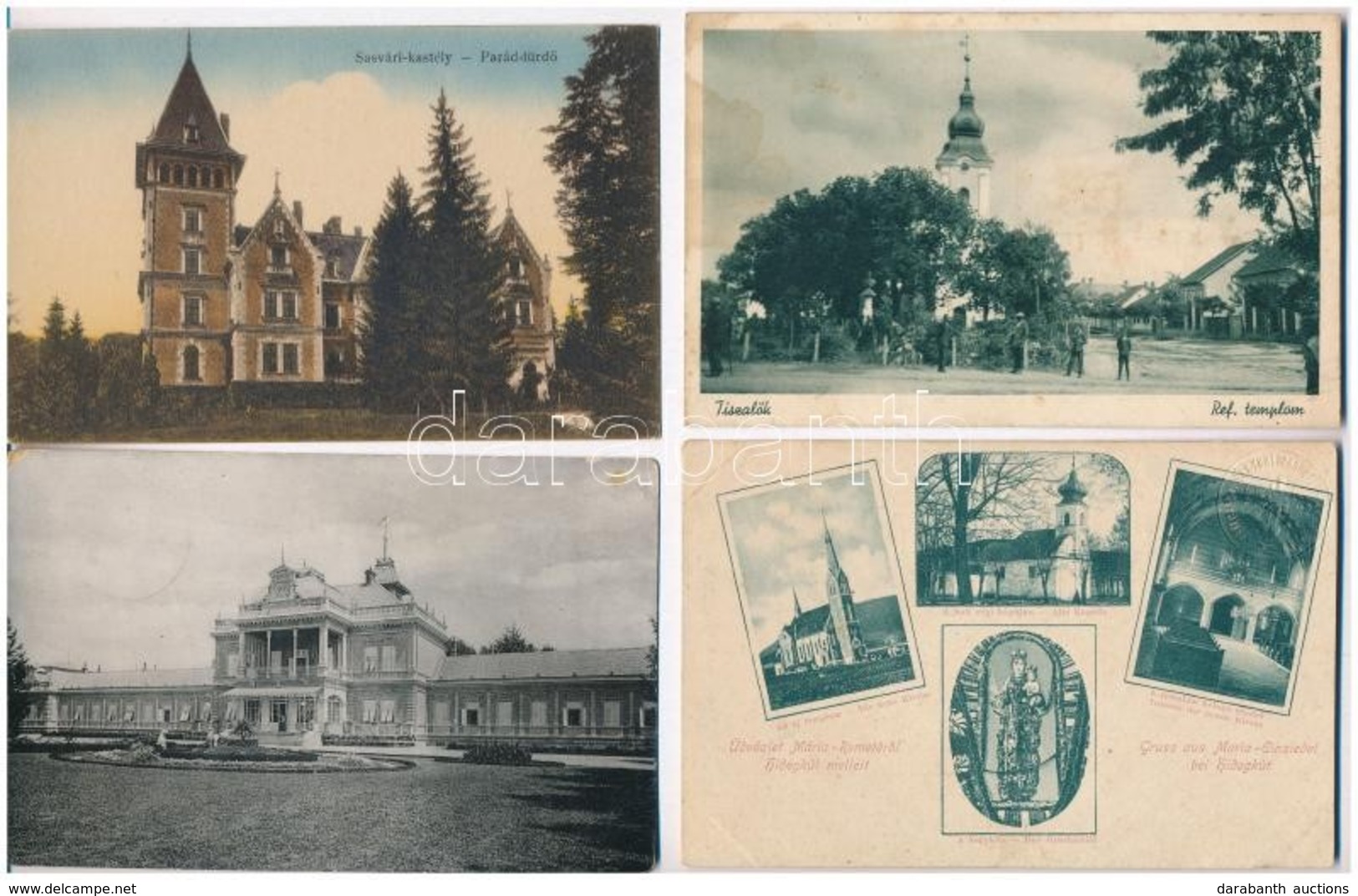 ** * 51 Db RÉGI Magyar Városképes Lap / 51 Pre-1945 Hungarian Town-view Postcards - Zonder Classificatie