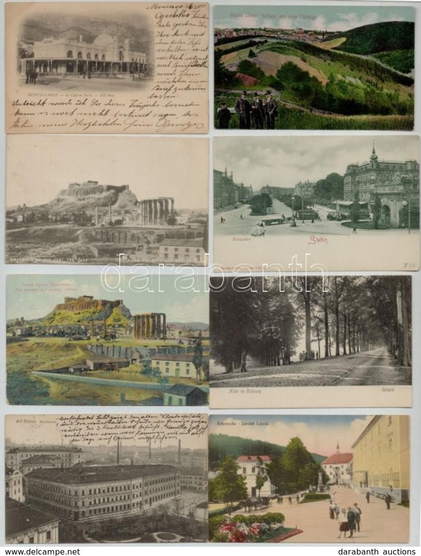 ** * 50 Db RÉGI Külföldi Városképes Lap / 50 Pre-1945 European Town-view Postcards - Zonder Classificatie