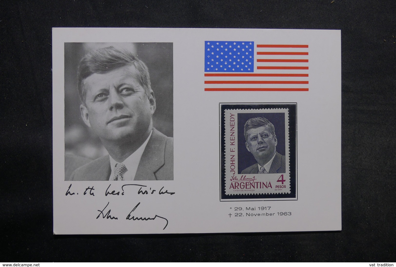 ARGENTINE - Carte Souvenir De Kennedy - L 33404 - Briefe U. Dokumente