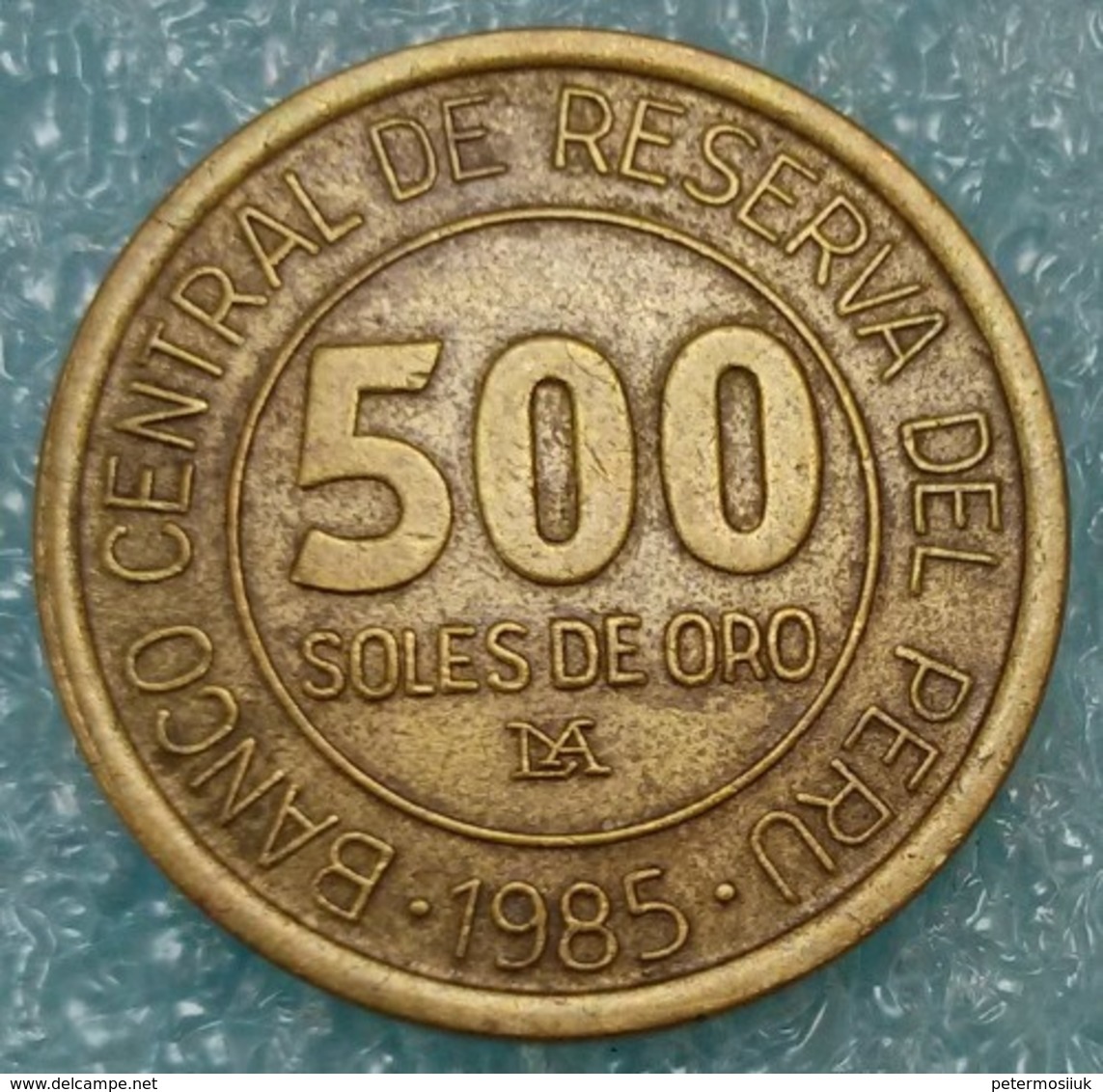 Peru 500 Soles, 1985 -0773 - Perú