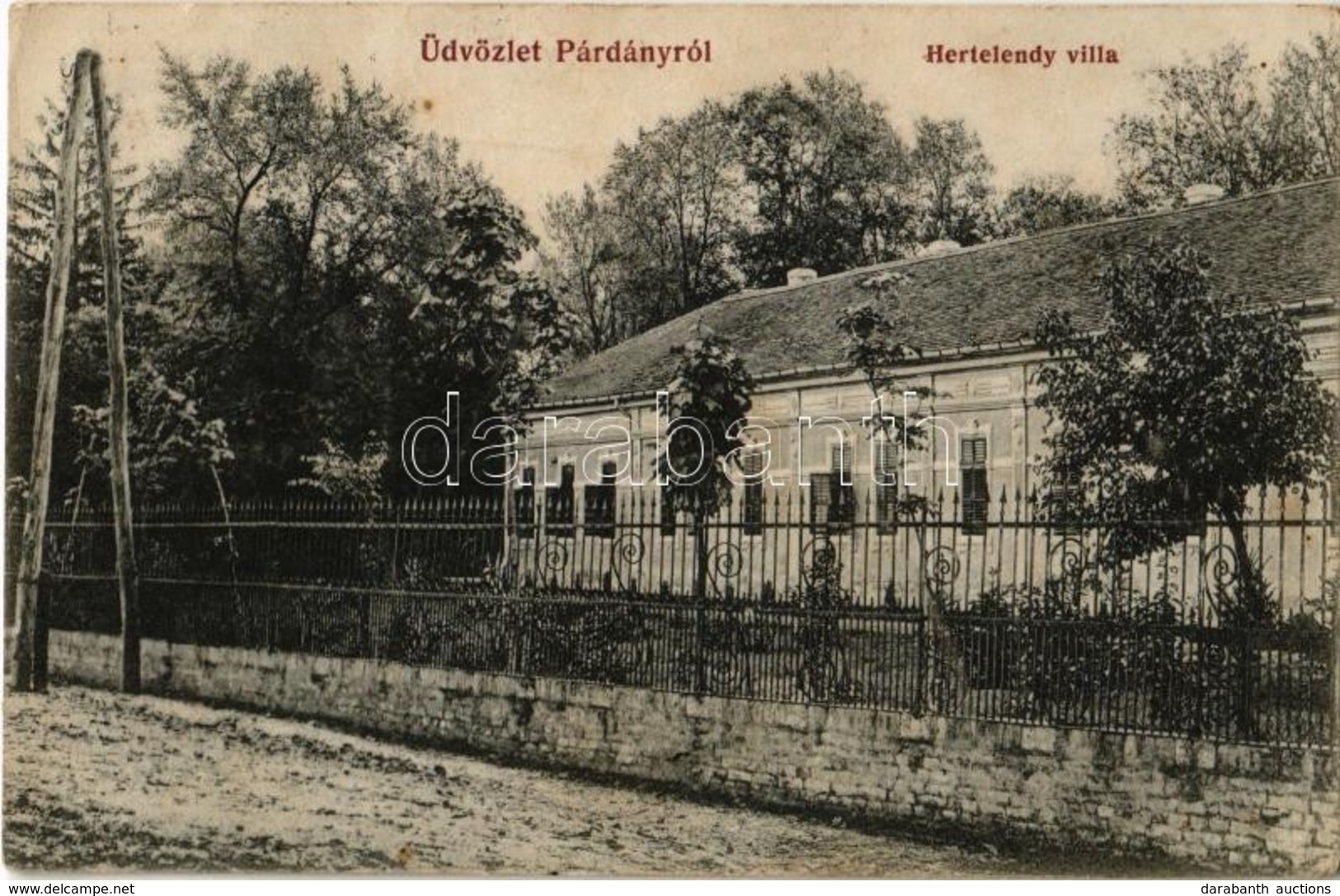 T2 Párdány, Meda; Hertelendy Villa / Villa - Non Classificati