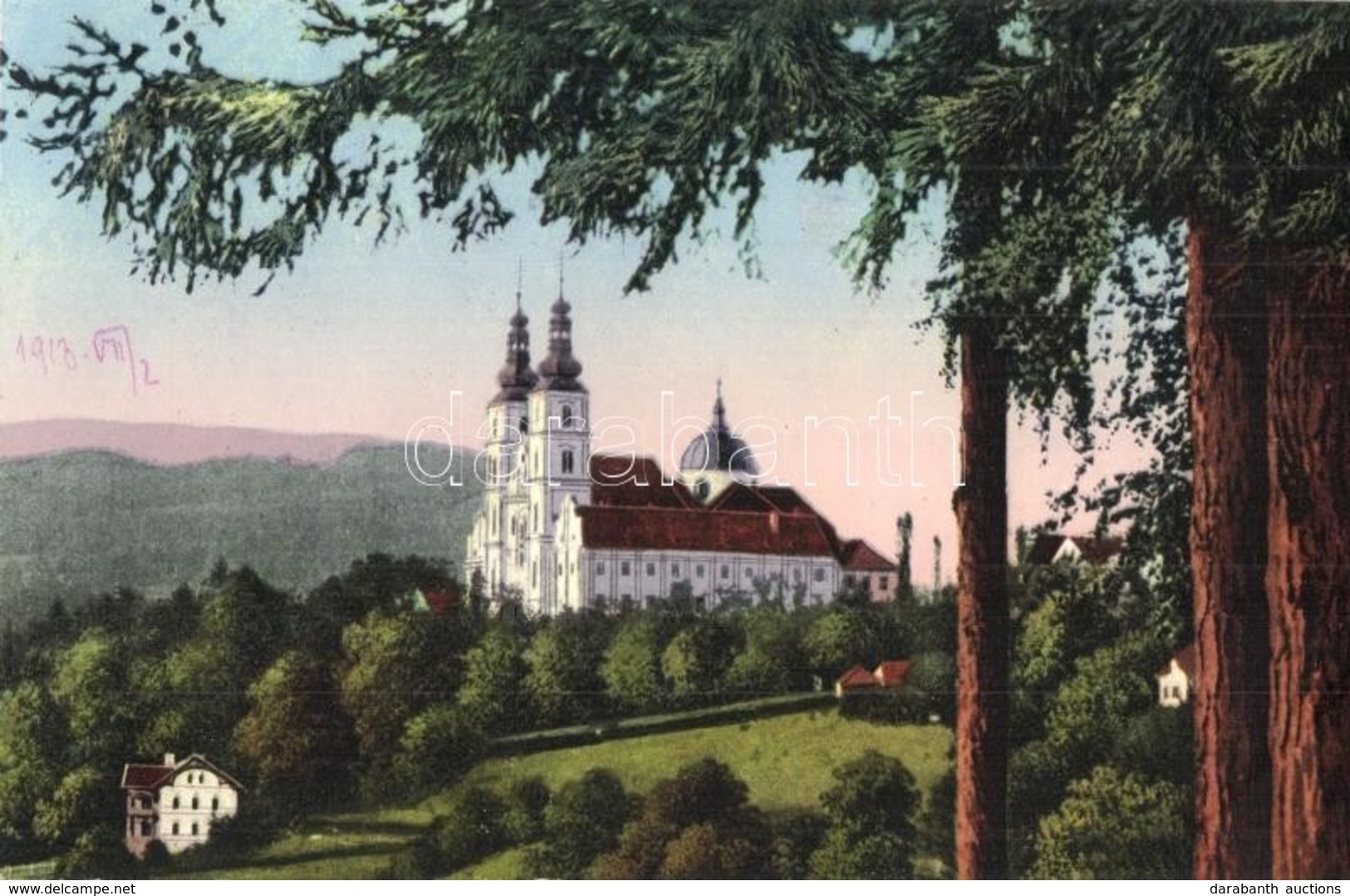 T2 Graz, Maria Trost Bei Graz, Mariatrost; Basilika, Wallfahrtskirche. Verlag Ludwig Strohschneider / Pilgrimage Church - Non Classificati