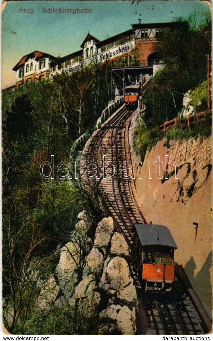 * T2/T3 Graz, Schlossbergbahn / Castle Funicular, Cafe - Non Classificati