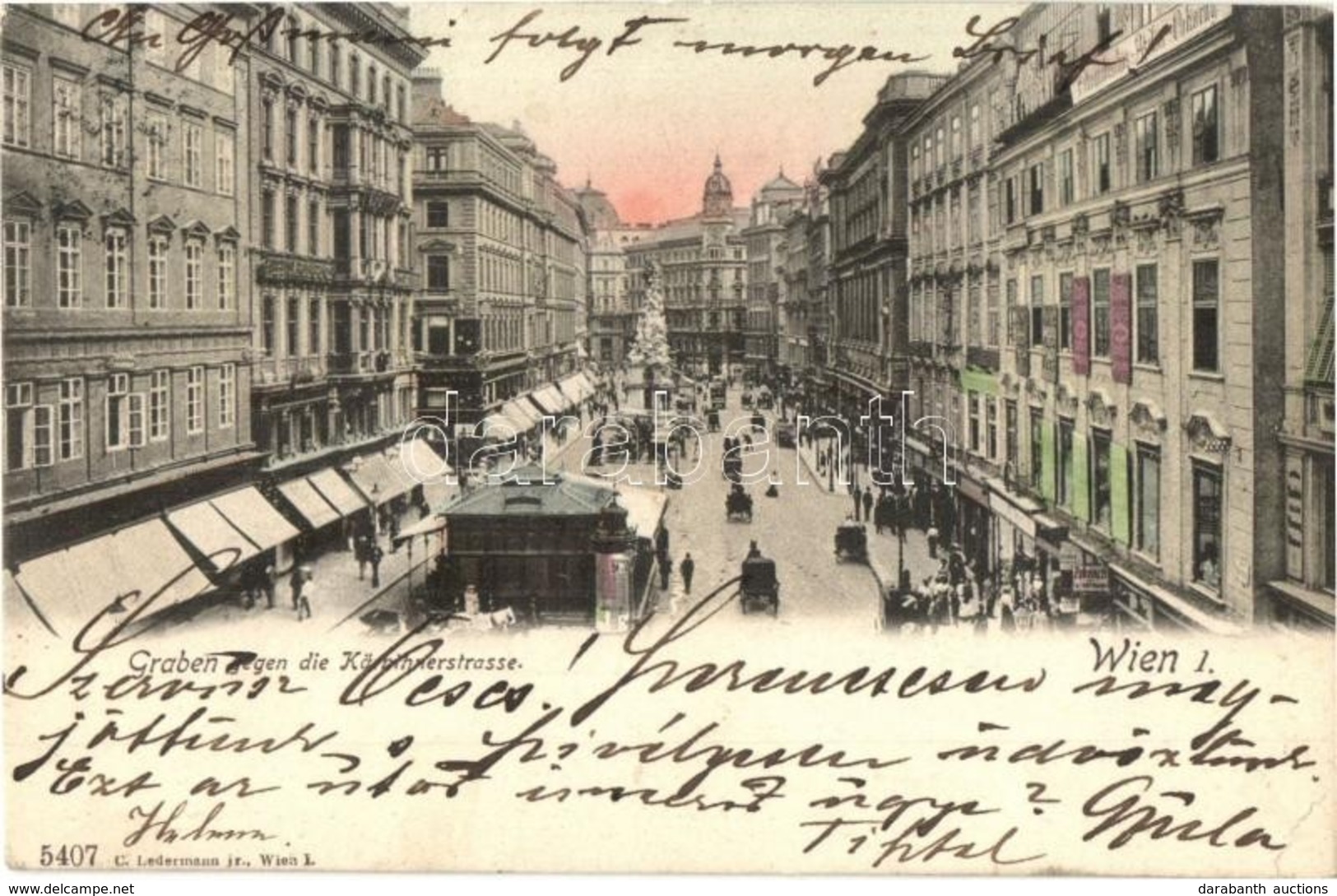 T2 Vienna, Wien I. Graben Gegen Die Kämtherstrasse / Street - Non Classificati