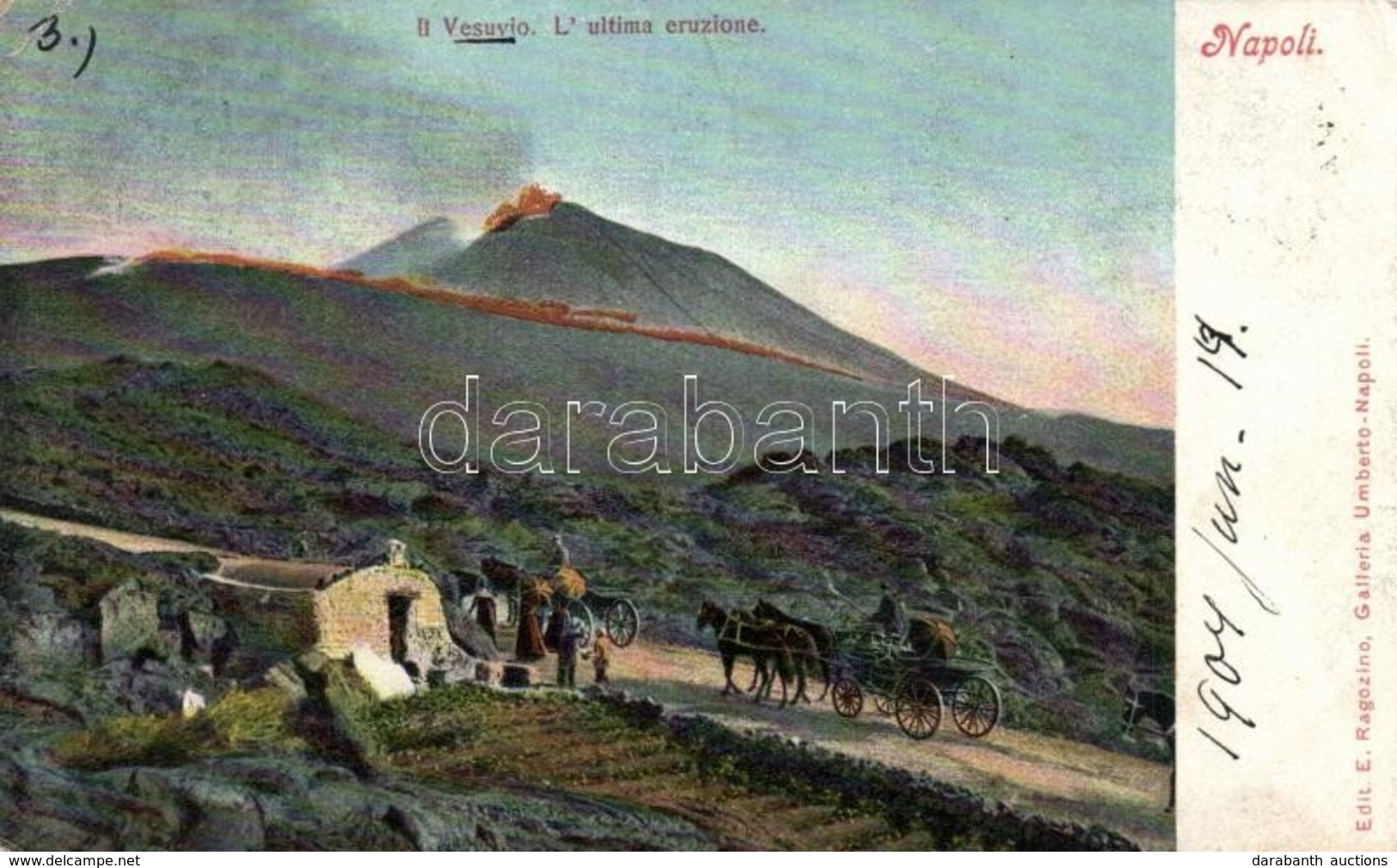 T2/T3 Naples, Napoli; Il Vesuvio / Vesuvio (EK) - Non Classificati