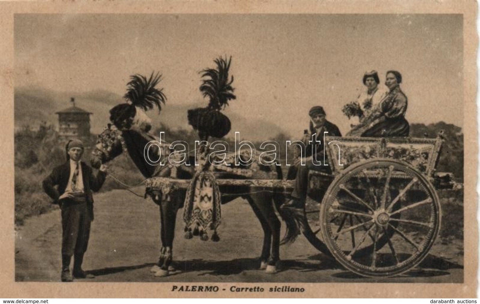 ** T2 Palermo, Carretto Siciliano / Sicilian Carriage - Non Classificati